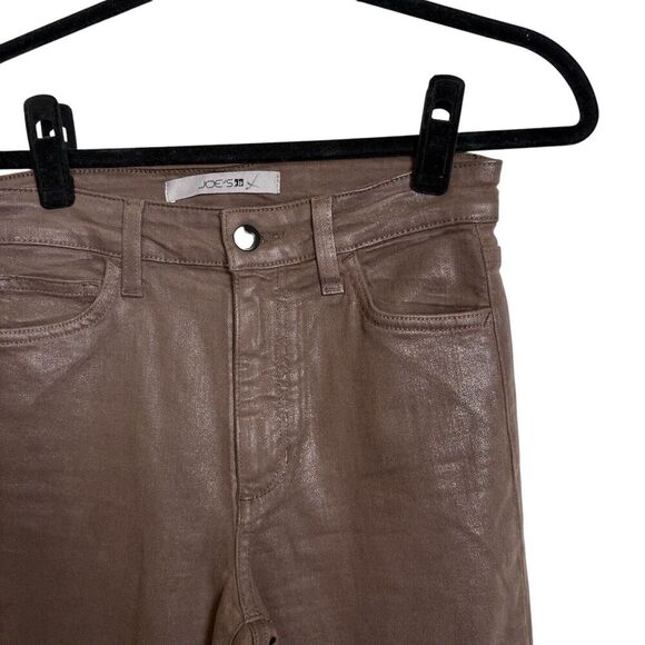 Joe’s Jeans Women’s 26 Hi Honey Coated Chocolate Rich Espresso Boot Cut Hi Rise - Picture 9 of 13